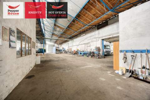 Hala 1800 m2 w Pakości - Produkcja Magazyn Biura