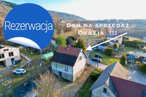 Dom w Brzuśniku do remontu w cenie kawalerki