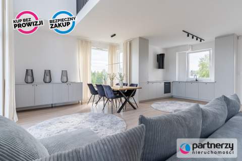 Nadmorski apartament, widok na morze, dwupoziomowy