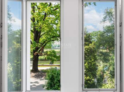 Pierwsza linia Odry 2 oddzielne pokoje Balkon