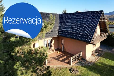 Dom z pięknym ogrodem