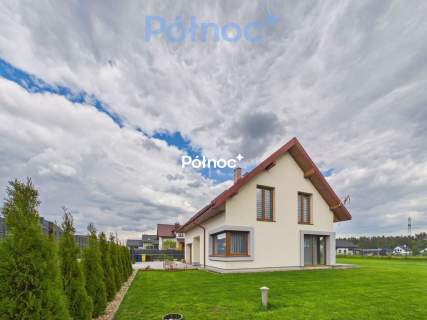 Przykopka gm. Ełk, nowy i nowoczesny dom z garażem