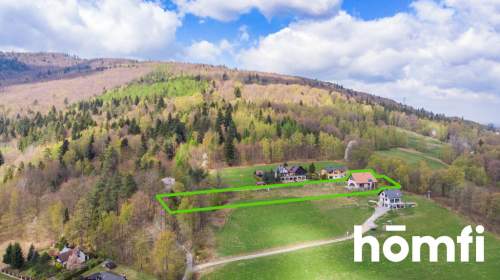 DOM Z WIDOKIEM NA GÓRY Z DZIAŁKĄ 3373 m2 BRENNA