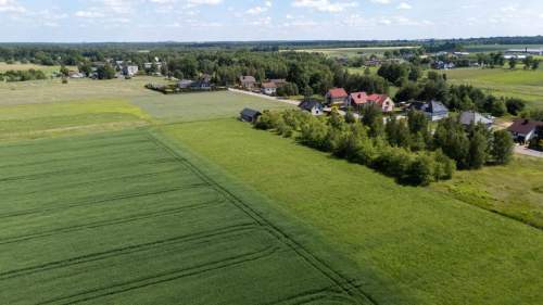 Działka budowlana 1036m2 Mochała