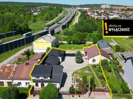 Dwa domy budynek gospodarczy 1220 m działki