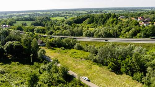 Działka budowlana 23,44 ara w Zgłobicach