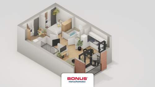 3- pokojowe Niski blok 54,53m2