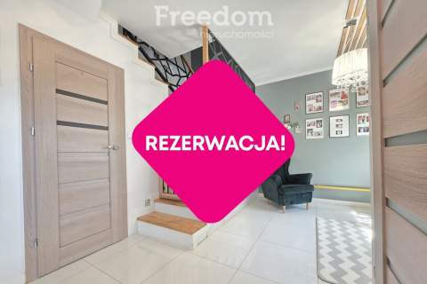 Nowoczesny segment z ogródkiem kameralne osiedle