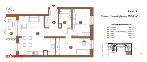 3- pokojowe - premium w centrum miasta