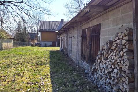 Okazja Podlasie siedlisko 2200 m2 drewniany dom,