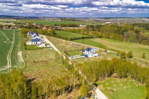 Działka przy lesie Bielkówko MPZP Media 1501m2