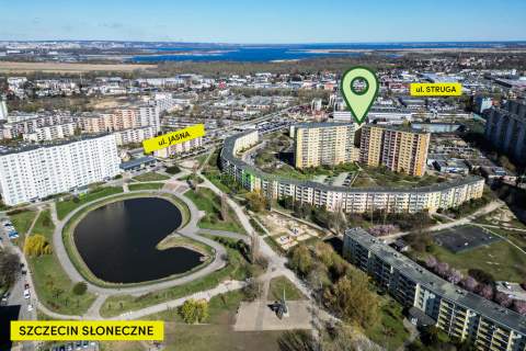 3 pokoje wyposażone, winda os. SŁONECZNE