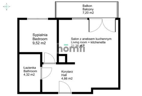 2 pokoje w nowym budownictwie na Zatorskiej