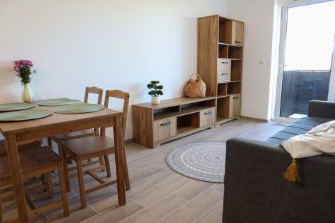 Nowe wygodne mieszkanie z balkonem