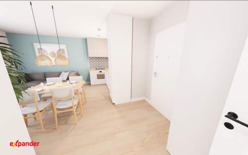 1 km od Starego Rynku Sąsiedztwo Warty Balkon