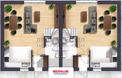 V etap inwestycji 83m2 10m2 strych
