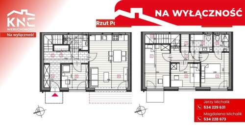 Apartament dwupoziomowy 83 m2