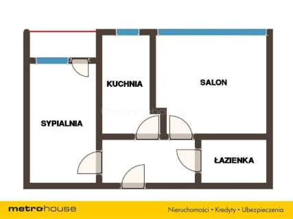 Centrum KILIŃSKIEGO, 47 m balkon