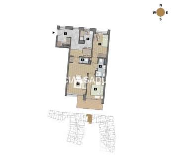 Dostępne mieszkania od 25m2 do 63m2.