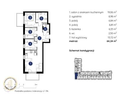 4 pokojowe mieszkanie Bazylianówka blisko Centrum