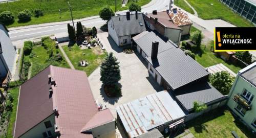 Dwa domy budynek gospodarczy 1220 m działki