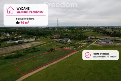 Działka 2240 m WZ na dom 3 km od Ełku