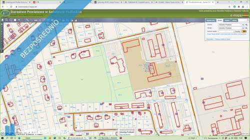 Działka z wydanymi WZ dla dewelopera Sokołów Podl.