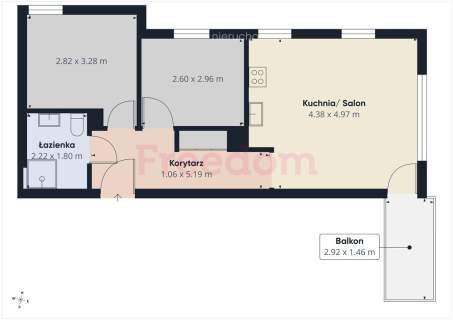 Wieliczka, ul. Jagiełły 3 pokoje, balkon, winda