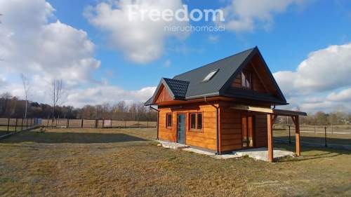 Dom drewniany 70m2 7ar widok na las   Radawa