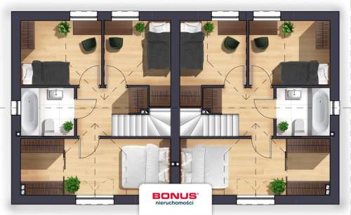 V etap inwestycji 83m2 10m2 strych