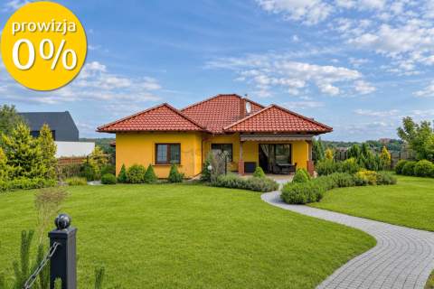 Elegancki dom parterowy na osiedlu Piaski.- 0%