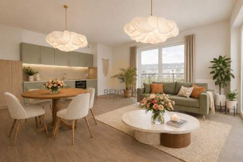 74m2 3pokoje taras parking kameralna okolica