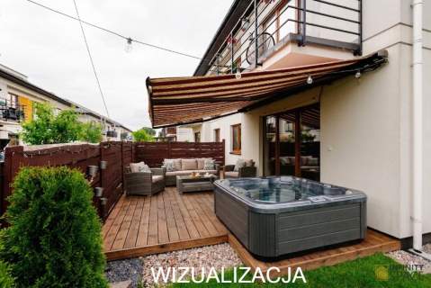 M3 Wawer 75m2 Ogród 230m2 Klima Parking x2