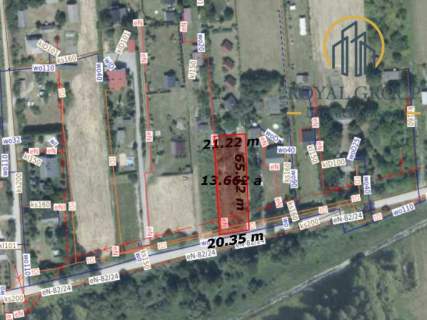 Na sprzedaż działka 1360 m2 przy jeziorze Wytyckim