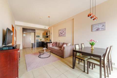 Apartament z miejscem postojowym w hali garażowej pod budynkiem