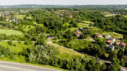 Działka budowlana 23,44 ara w Zgłobicach