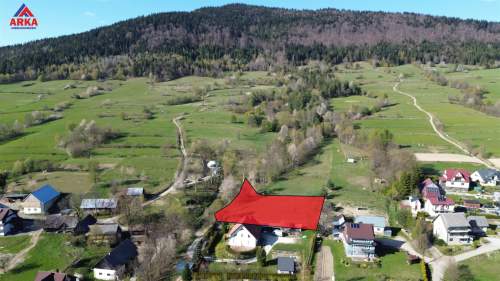 Teren budowlany 1,5 km od Przełęczy Rydza-Śmigłego