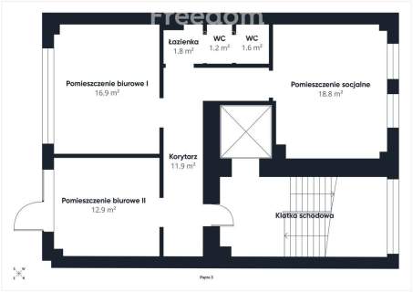 Nowy lokal usługowy 3 piętro Centrum Olsztyna