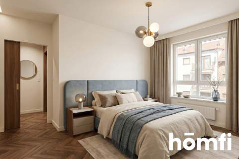Apartament nad morzem z basenem, 49,3 M , 2 pokoje