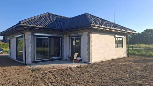 Nowoczesny dom parterowy 103 m - KĘTY Małopolska