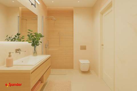 3-pokoje - Południe- osobne wc - Balkon