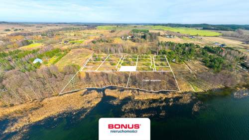 Najpiękniejsze działki nad jeziorem Lubie 