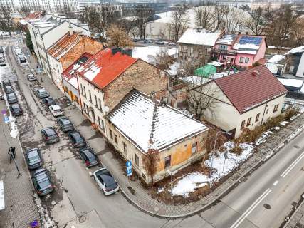 Działka inwestycyjna Zabłocie MPZP kamienica