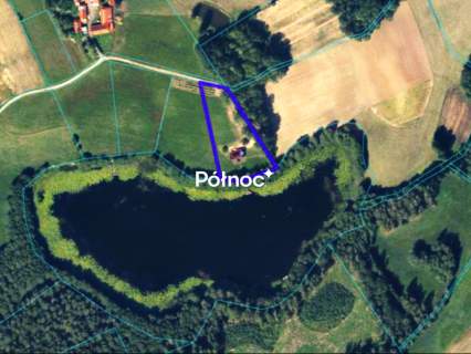 Dom z bala na działce 0,55 HA z linią brzegową