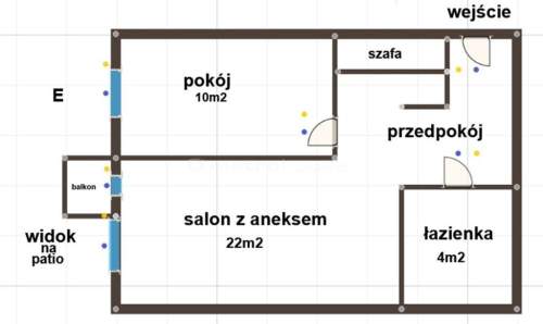 Mieszkanie 40m2/2p/balkon/winda ul. Jedności Nar.