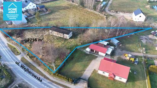 Działka 2756 m - idealna pod dom lub inwestycję