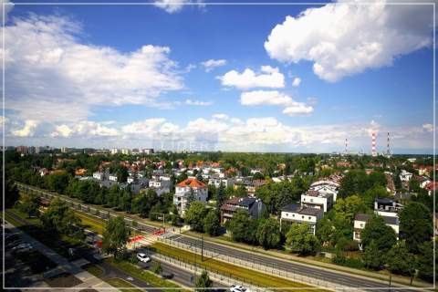 Przytulna kawalerka z pięknym widokiem Mokotów