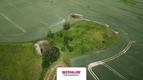 Duża działka 5858 m2 z WZ na Warmii gm. Kolno