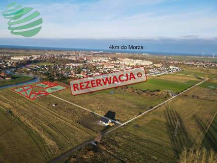Działka budowlana 966m2 ostatnie wolne Darłowo