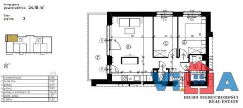 3-POKOJOWE MIESZKANIE W APARTAMENTOWCU 